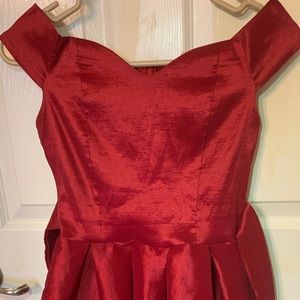 Red homecoming dress!!